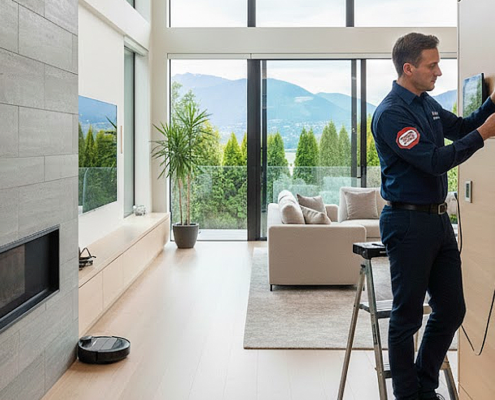 professional security system maintenance service